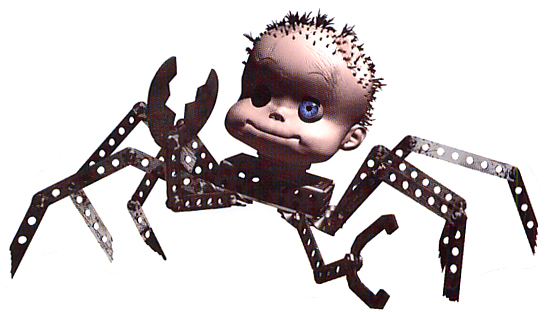 spider baby doll toy story