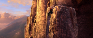 I'm climbing a cliff for no reason at all