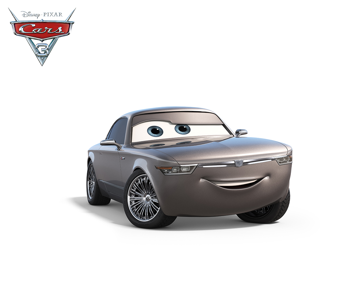 disney cars grey car