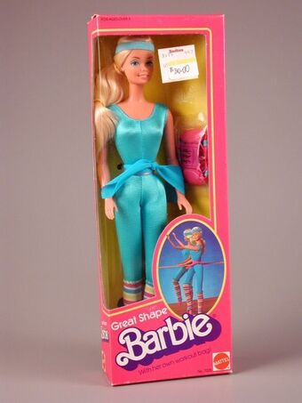 barbie workout doll