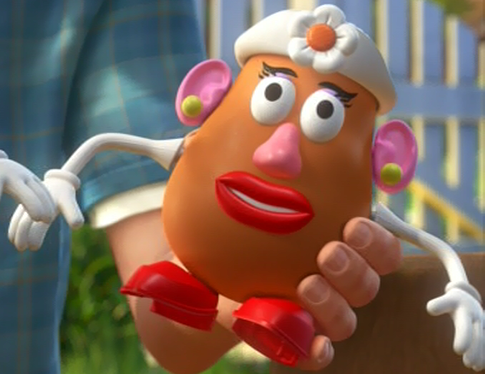 mr & mrs potato head toy story