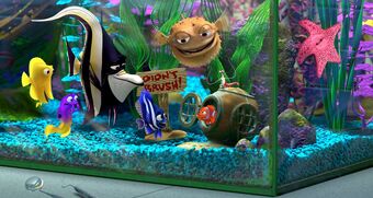 toy story fish tank