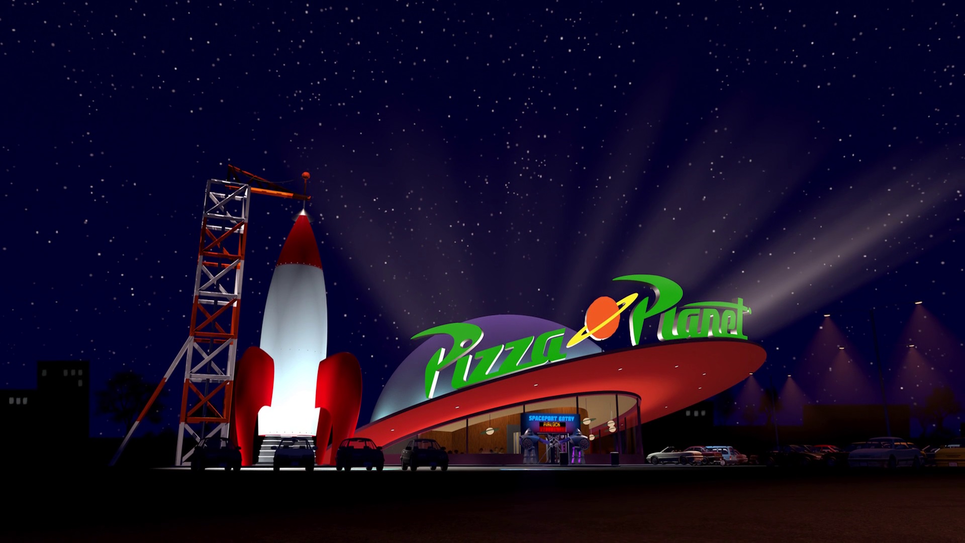 Resultado de imagen para pizza planet toy story