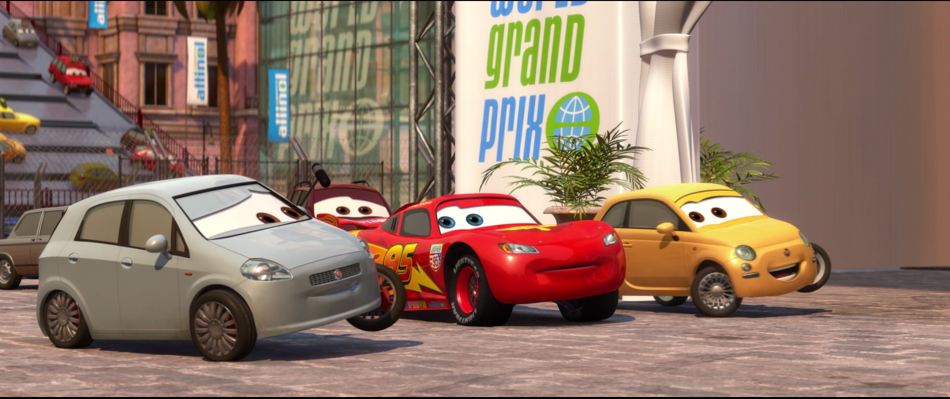 blue car cars 2