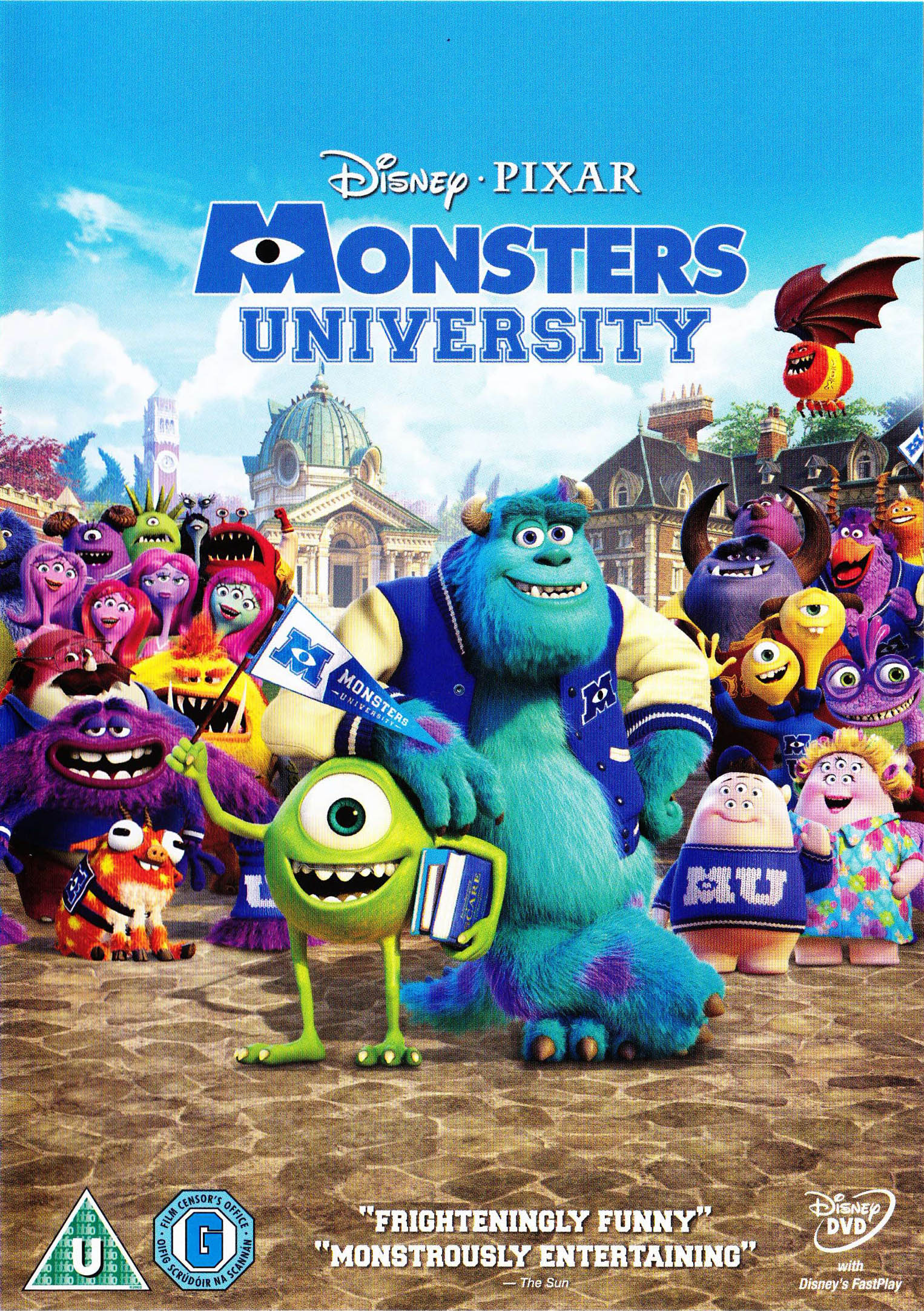 Monsters University Home Video Pixar Wiki Fandom Powered By Wikia