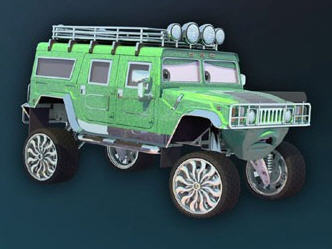 disney cars hummer