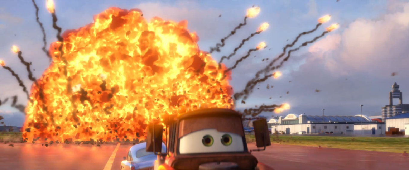 Image result for explosion pixar