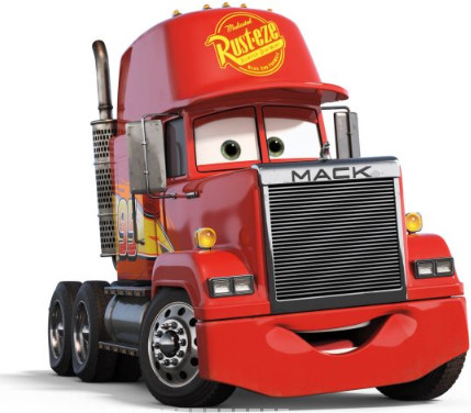 mac lightning mcqueen truck