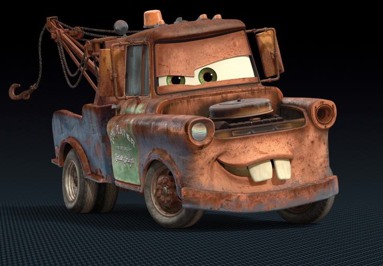 mater cars movie characters