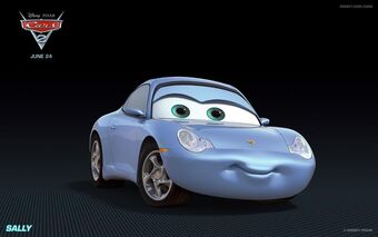 cars 2 sally carrera