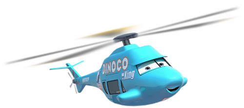 dinoco helicopter