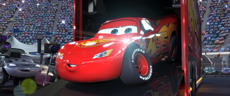 lightning mcqueen and mater with no tires