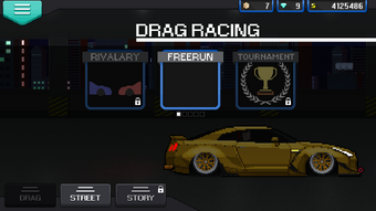 Pixel Car Racer Story Mode - Meme Painted