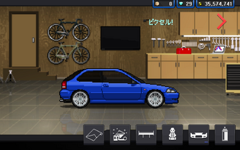 Honda Civic Type R Ek9 Pixel Car Racer Wikia Fandom
