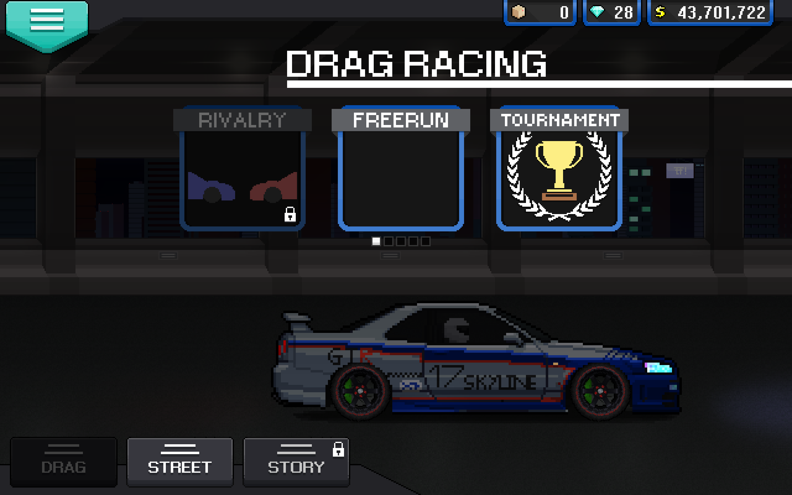 pixel car racer cheats