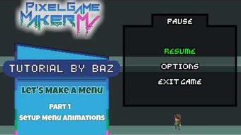 Let S Make Simple Pause Menu All By Baz Pixel Game Maker Mv Wiki Fandom