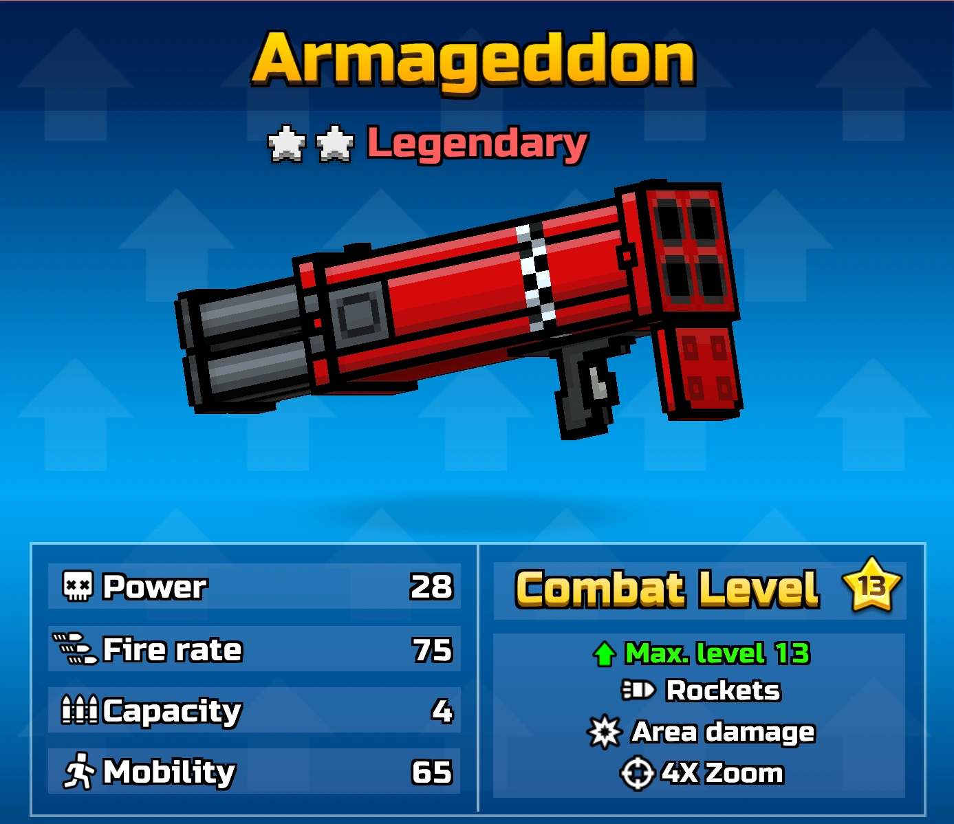 Armageddon Up2 Pixel Gun Wiki FANDOM powered by Wikia