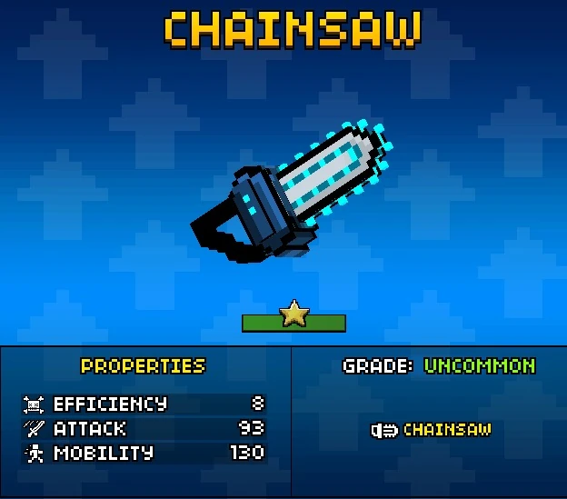 Chainsaw (PG3D) Pixel Gun Wiki FANDOM powered by Wikia