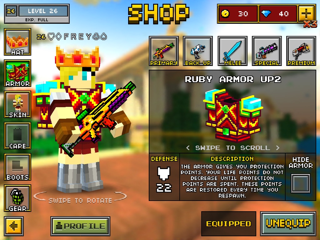 Image - Another armour glitch!!!.jpg | Pixel Gun Wiki | FANDOM powered ...