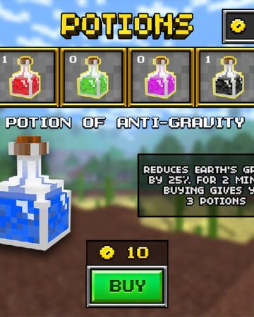 Potion Of Anti Gravity Pixel Gun Wiki Fandom