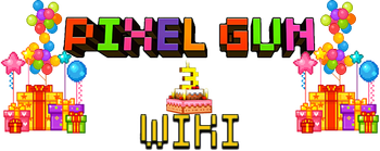 Pixel Gun Birthday Logo