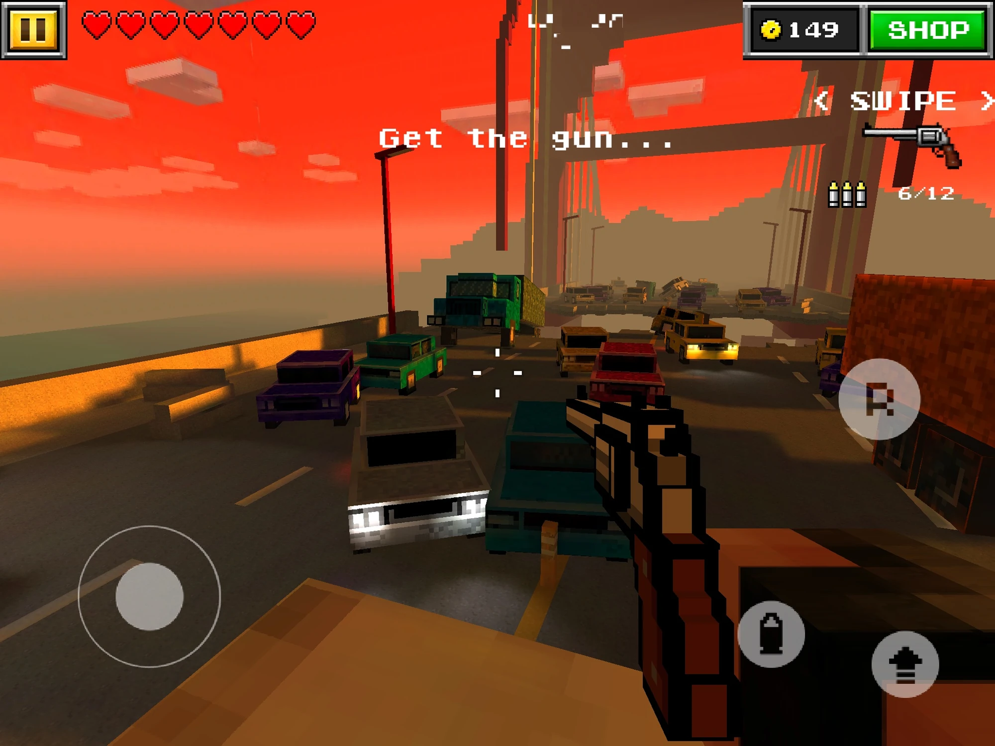 Image Crashed Vehicles.jpg Pixel Gun Wiki FANDOM powered by Wikia