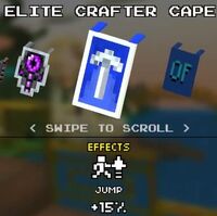 Elite Crafter Cape Pixel Gun Wiki Fandom