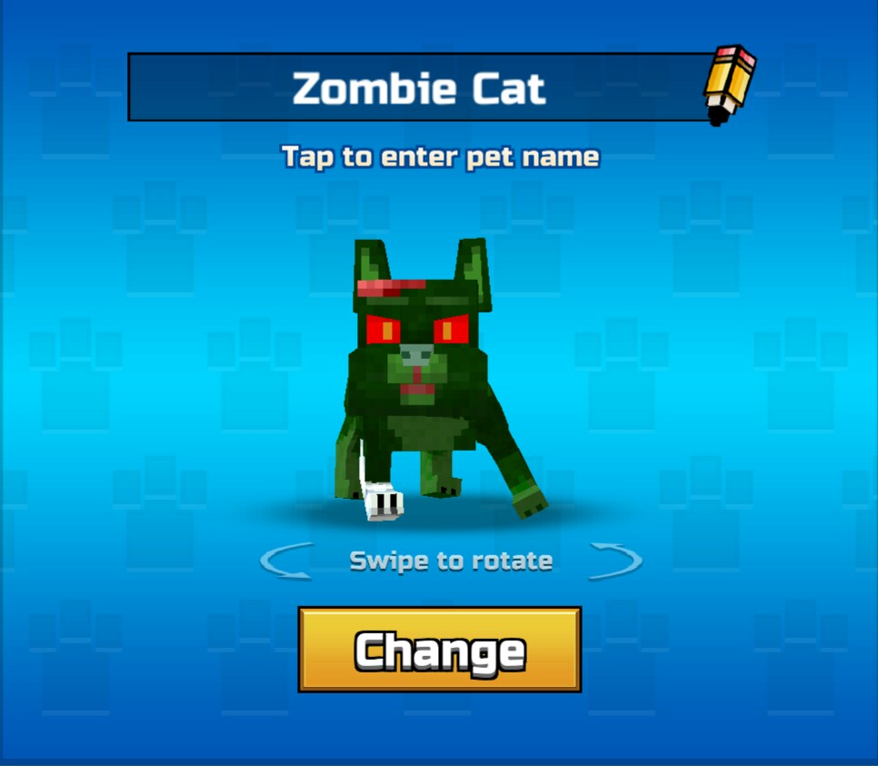Zombie Cat  Pixel Gun Wiki  FANDOM powered by Wikia