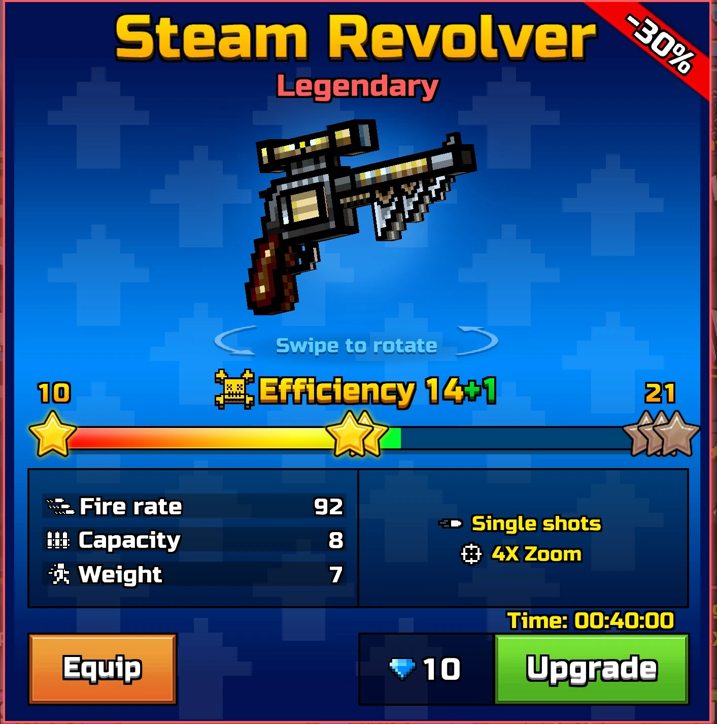 Steam Revolver Up1 (PG3D) Pixel Gun Wiki FANDOM powered by Wikia