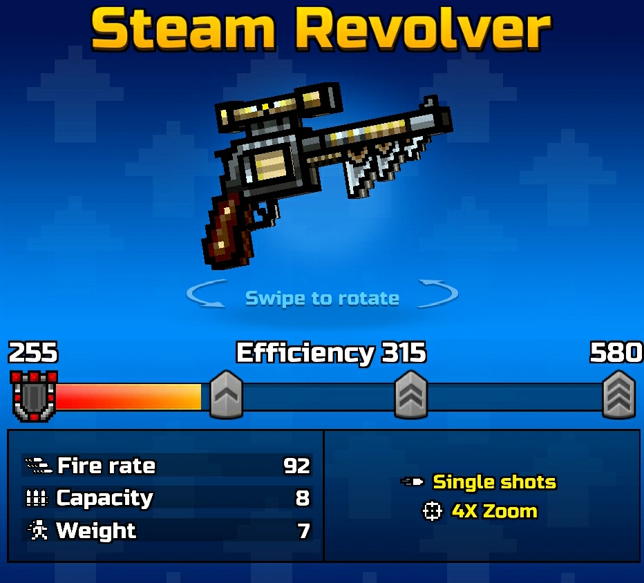 Steam Revolver (PG3D) Pixel Gun Wiki FANDOM powered by Wikia