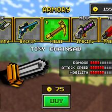Chainsaw Pg3d Pixel Gun Wiki Fandom