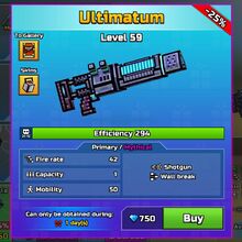 Ultimatum Pixel Gun Wiki Fandom