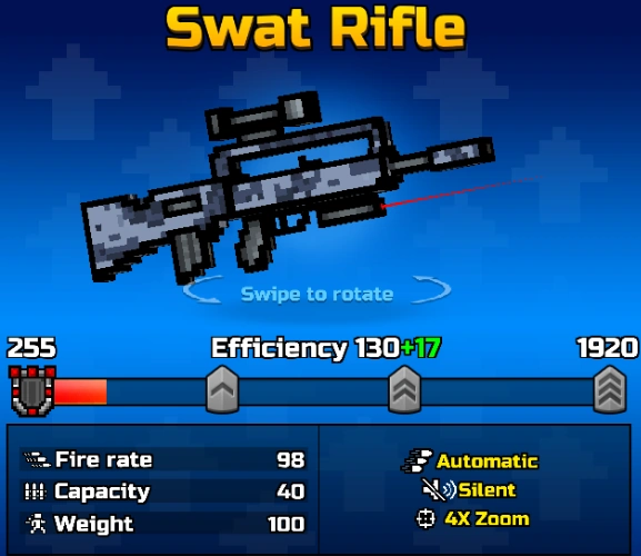 Swat Rifle (PG3D) Pixel Gun Wiki FANDOM powered by Wikia