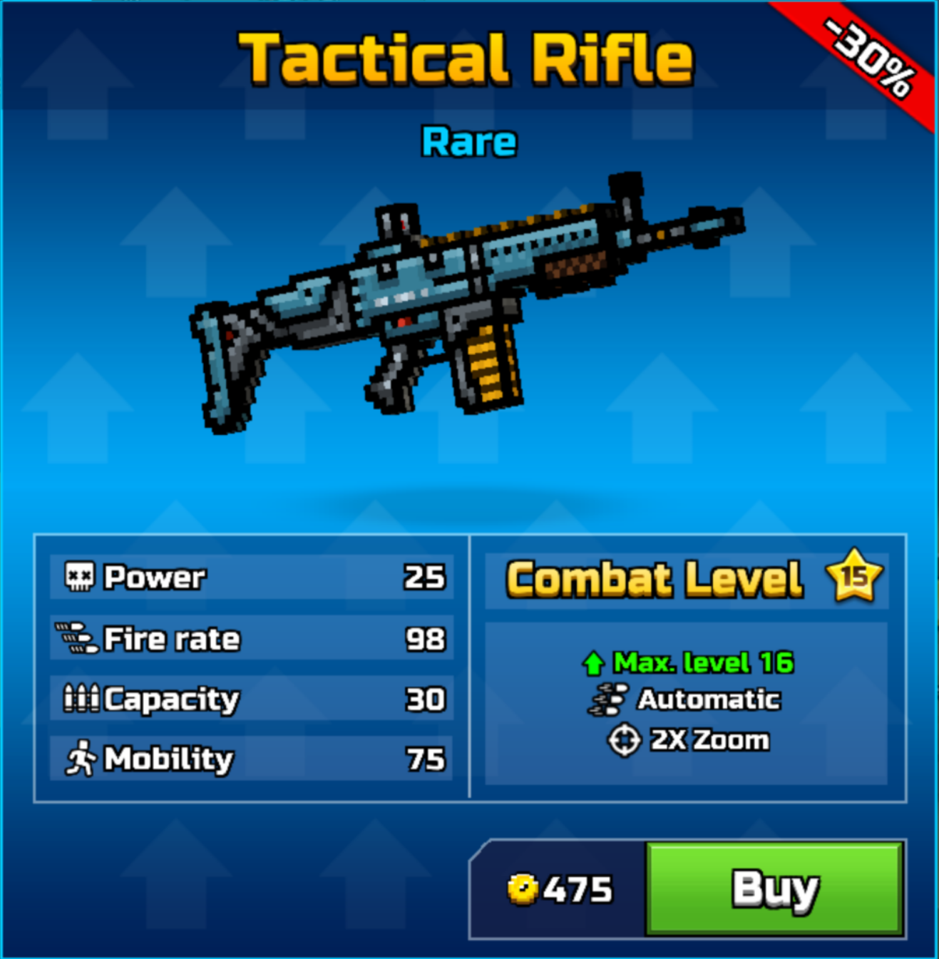 tactical rifle pixel gun 3d