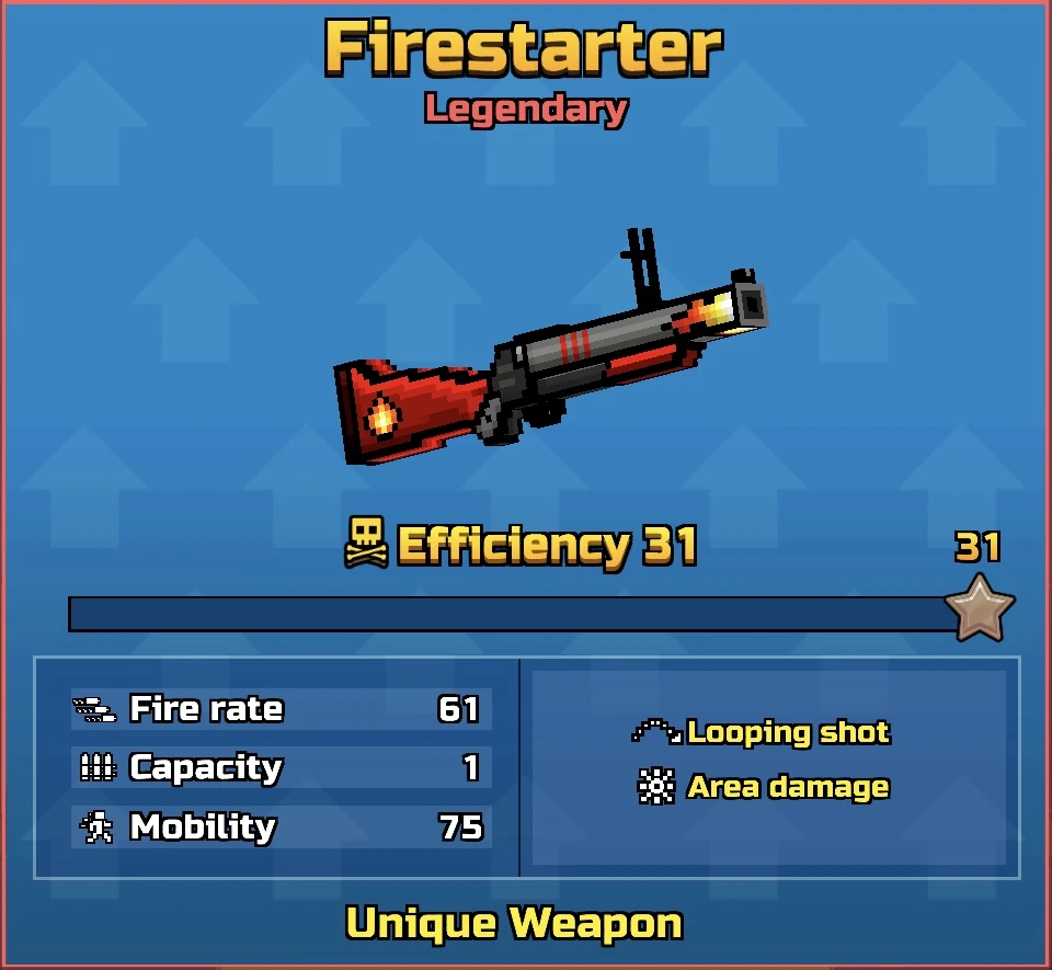 Firestarter Pixel Gun Wiki FANDOM powered by Wikia