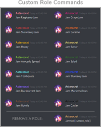 Custom roles