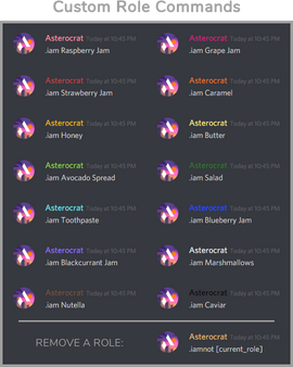 Custom roles
