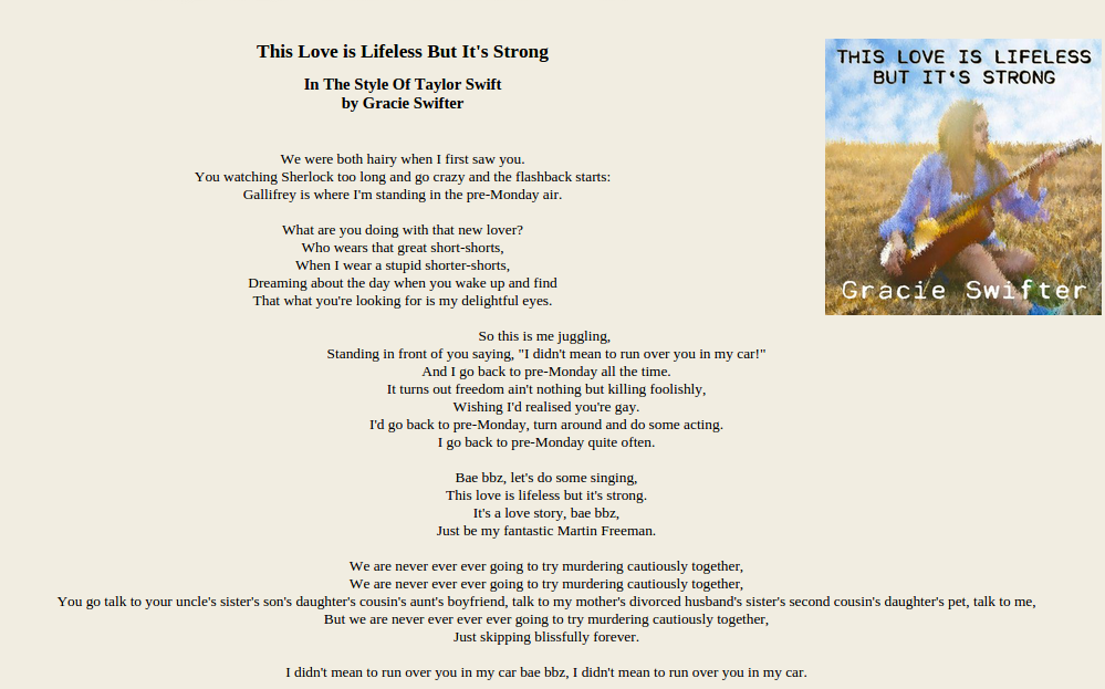 Love Song Lyrics Generator Love Notes