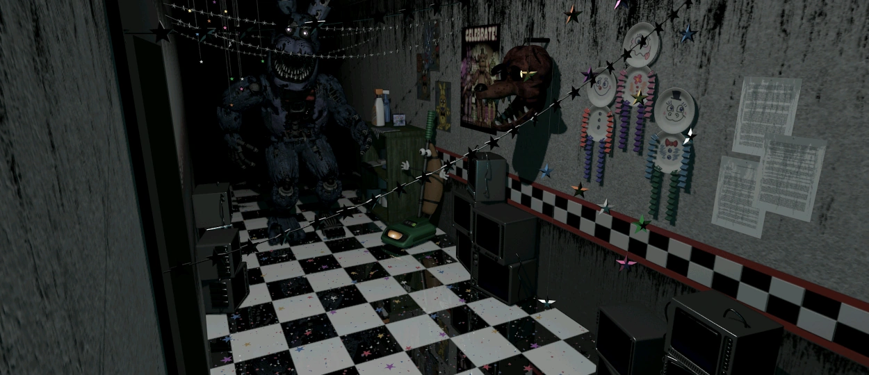 Nightmare Bonnie (UCN) Five Nights at Freddy's Wiki Fandom