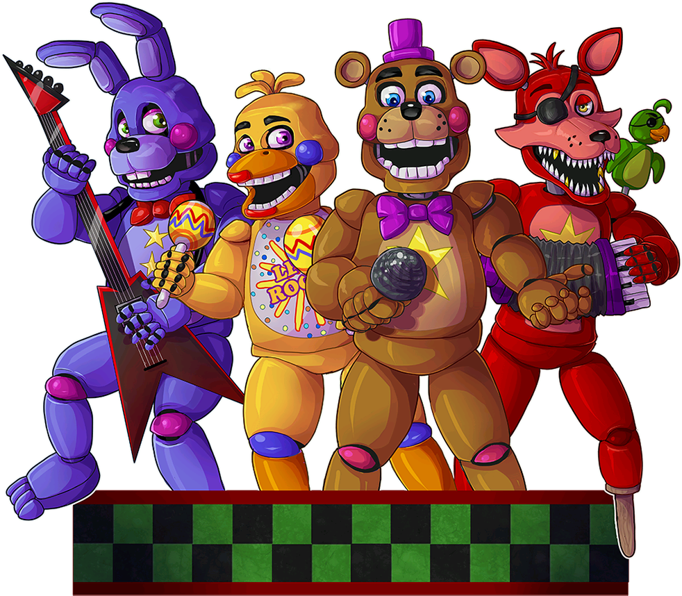 Lista 94+ Foto imagenes de los animatronicos de five nights at freddy’s Cena hermosa