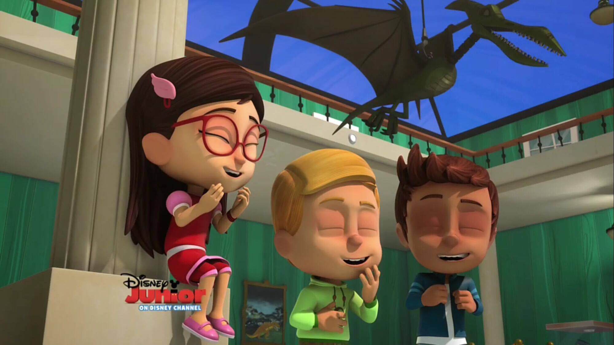Image GATROAP 5Connor, Greg and Amaya laugh.jpg PJ Masks Wiki