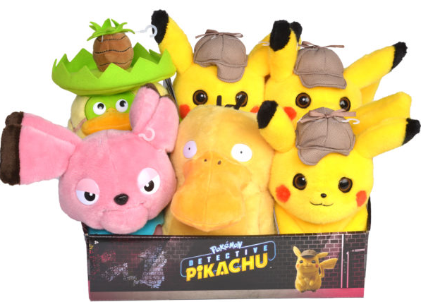 detective pikachu plush 16 inch