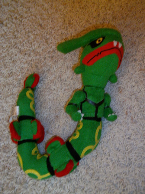 rayquaza pokedoll