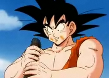 Goku puszcza ogon