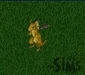 A gold dragon