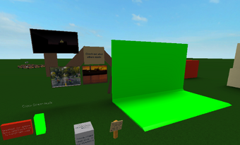 Green Screen Places Roblox Wiki Fandom - roblox greenscreen game