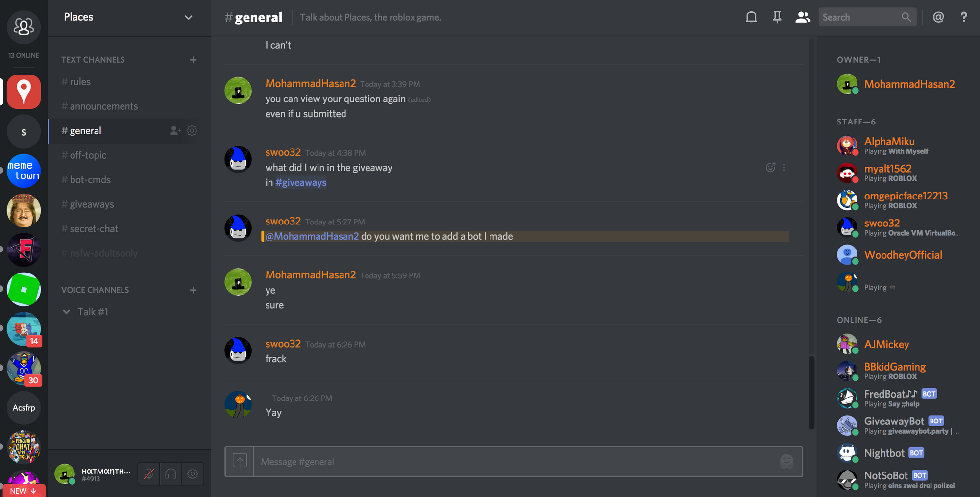 Invite tracker discord bot настройка