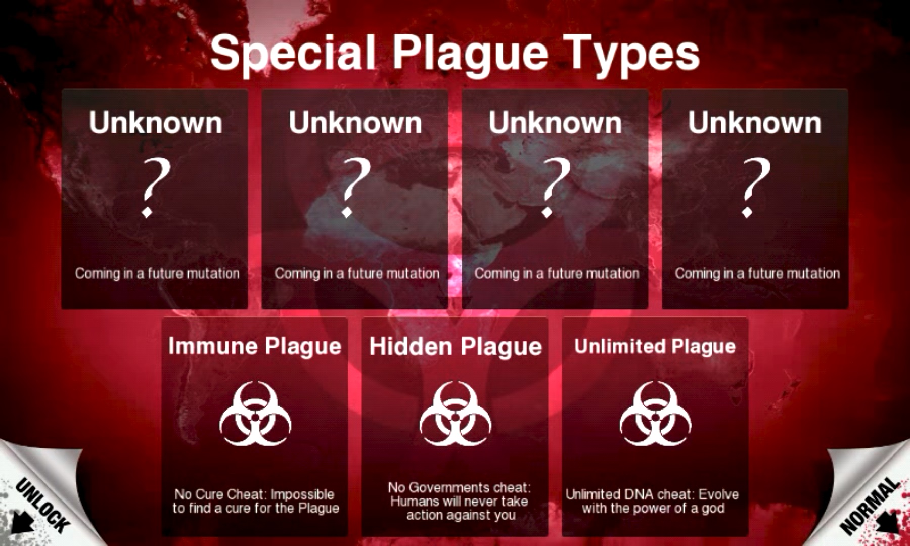 Plague как открыть сценарии в plague inc