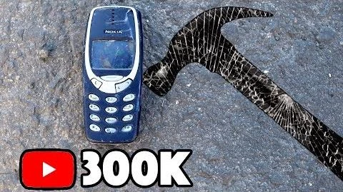 Bored Smashing - NOKIA 3310! 300K SPECIAL | Plainrock124 Wikia | Fandom