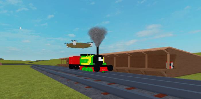 Plane Crazy Train Station Rails Plane Crazy Wiki Fandom - roblox plane crazy train